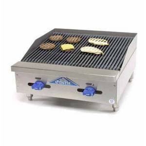 Comstock Castle FHP24-2RB 24" Radiant Gas Char Broiler Counter Top