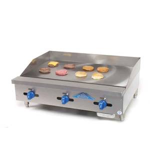 Comstock Castle FHP60-60 Manual 60" Gas Flat Griddle Counter Value Series 28" Deep