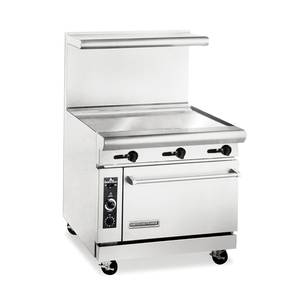American Range AR36GT Commercial Range W/ 36" Thermostatic Control Griddle & Oven