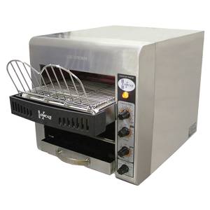 Stainless Conveyor Toaster 300 Slices Per Hour