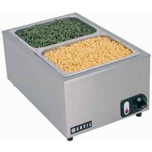 Anvil America FWW7001 Counter Top Food Warmer For 1 Full Size Or 2 Half Size Pans