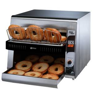 Star QCS3-1600B Electric Conveyor Bagel Toaster Holman 1600 slices/hr