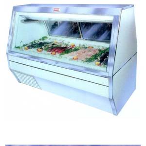 Howard McCray SC-CFS35-10 10ft Fish & Poultry Refrigrated Display Case Cooler