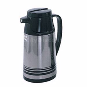 Update International AIS-100 1ea Glass Lined 33oz Vacuum Insulated Carafe Airpot