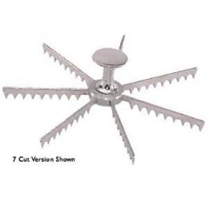 Update International APM-08 1ea 8 Cut Aluminum Pie Marker