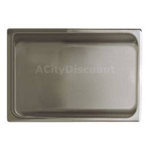 Update International NJP-1006 1ea Full Size Stainless Steam Table Pan 6" Deep Anti-Jam