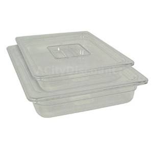 Update International PCP-502 1ea Half Size Polycarbonate Food Pan 2.5" Deep