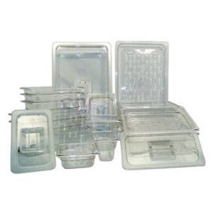 Update International PCP-100CHC 1ea Full Size Polycarbonate Notched Food Pan Cover