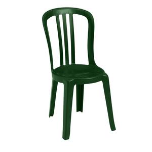 Grosfillex 32ea Miami Bistro Patio Side Chair Black or Green 