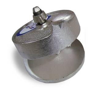  HM4001 4¼" Dia Cast Iron Hamburger Press Adjustable Thickness