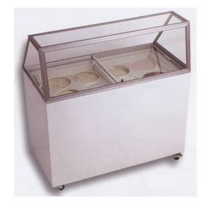 Excellence Commercial Products EDC-8 Commercial Ice Cream Dipping Freeze Cabinet 8 Flavor