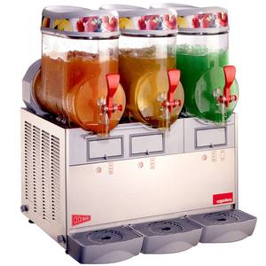 Grindmaster-Cecilware MT3MINI 3 Bowl Granita Margarita Dispenser 1.5 Gallon /Bowl Capacity