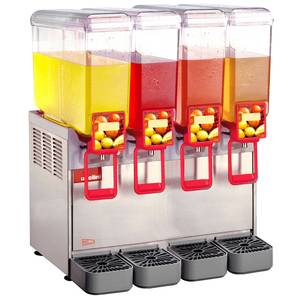 Grindmaster-Cecilware 20/4PD Arctic 4 Bowl Cold Beverage Dispenser 5.4 Gallon Per Bowl