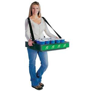 Iowa Rotocast Plastics IRP-1010 Soda Fountain Drinks & Draft Beer Hawker W/ Harness