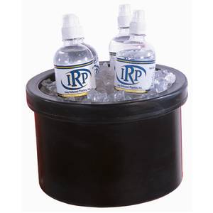 Iowa Rotocast Plastics IRP-900 Ice Cube Small Round Countertop Can Bottle Merchandiser