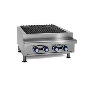 Imperial IRB-24 24" Commercial Gas Radiant Char Broiler Grill Counter Top