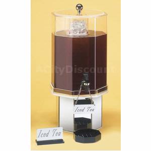 Cal-Mil 972-2-* Beverage Dispenser 2 Gallon Acrylic with Ice Chamber 