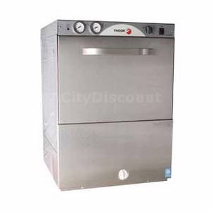Fagor Dishwashing FI-48W Undercounter Dishwasher & Glasswasher High Temp 22 Racks/ Hr