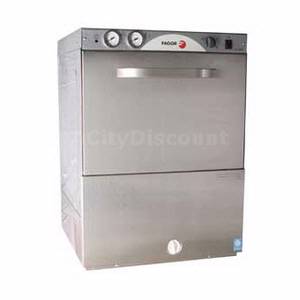 Fagor Dishwashing FI-64W Undercounter Glasswasher & Dishwasher High Temp 35 Racks/ Hr