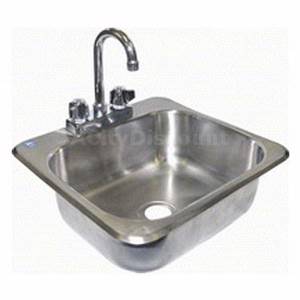 GSW USA HS-1615IH Drop In Hand Sink 16 x 15 Stainless Steel NSF