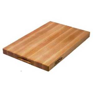 John Boos R01-6 Six Reversible Hard Maple Cutting Boards 18" x 12" x 1.5" 