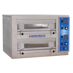 Bakers Pride EB-2-2828 All Purpose Countertop Electric Dual Deck Oven w/ Steel Deck