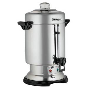 Hamilton Beach D50065 Stainless Steel 60 Cup Coffee Urn Brewer 120v