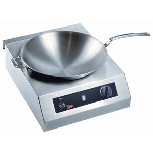 Grindmaster-Cecilware IWC25A 15" x 16.5" Counter Top Induction Cooker 240v w/ Wok 