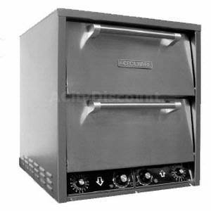 Grindmaster-Cecilware PO44 Countertop Electric Double Baking Pizza Oven 4 Decks 20"x20"