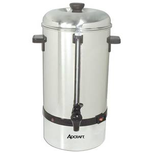 Adcraft CP-100 100 Cup Coffee Percolator w/ Automatic Temperature Control