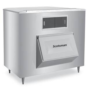 Scotsman BH1600SS-A 60in Wide Upright Ice Storage Bin Stainless 1775lb Capacity