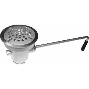 GSW USA AA-303 3½" Twist Handle Waste Valve, 2" Drain Outlet
