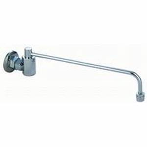 GSW USA AA-510 Chrome Wok Range Automatic Faucet w/ 14" Spout