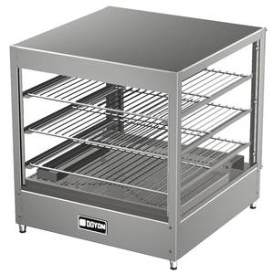 Doyon Baking Equipment DRP3 20" Food Warmer Display Case w/ 3 Wired Shelves