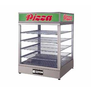 Doyon Baking Equipment DRP4 22.5in Food Warmer Pizza Display Case W/ 4 Wired Shelves