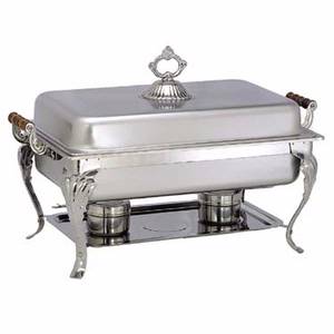 Adcraft LAF-7 8 Qt Oblong Chafer Lafayette Chafing Dish Stainless Steel