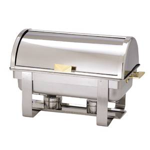 Adcraft ROL-1 S/s 8 qt. Full Size Roll Top Grand Prix Chafing Dish