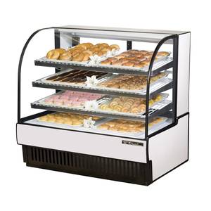 True TCGD-50 23.8cu.ft, Non-Refrigerated Curved Glass Bakery Case
