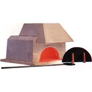 EarthStone Ovens MODEL 60 Wood Fire Pizza Oven Built In Modular 23" x 26" Cooking Area