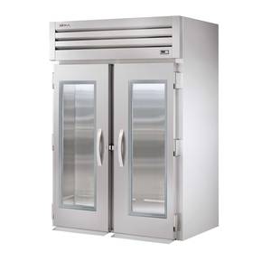 True STR2RRI-2G 75cu.ft, Two-Section Roll-In Refrigerator w/ Glass Doors