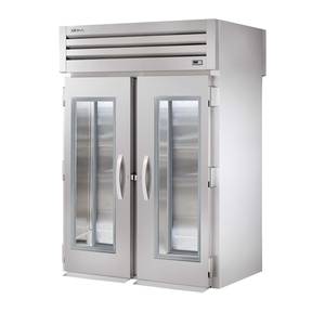 True STR2RRT-2G-2S 75 Cu.Ft Two Section Roll-Thru Refrigerator w/ Glass Doors