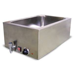 SB9000 Counter Food Warmer W/ Drain 2 Half Or 1 Full Size Pans