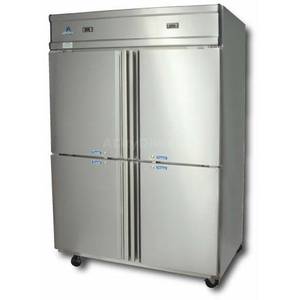 Ascend JHD-40F 40 Cu.Ft Commercial Freezer Stainless w/ 4 Half Doors