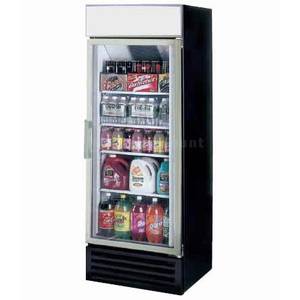 Ascend JGD-23R 23 Cu.Ft Cooler Merchandiser Refrigerator w/ 1 Glass Door 