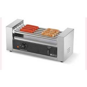 Anvil America HDR5007 7 Roller Hot Dog Grill Holds 18 Hot Dogs