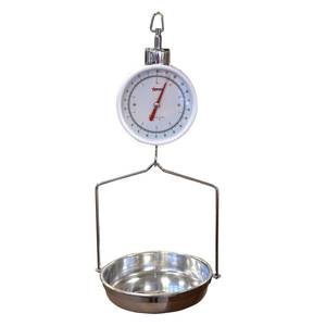  DHS10KG22LB Two Dial 22lb Capacity Stainless Steel Hanging Scale