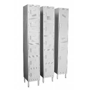 GSW USA EL-2DR Quick Assembly Steel 2 Door Storage Lockers