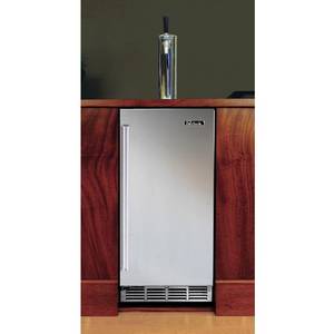 Perlick Residential PR-HP15TS-1L 15" Signature Series Stainless Beer Dispenser