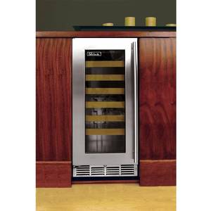 Perlick Residential PR-HP15WS-3L Under Counter 42+ Bottle Wine Cooler 15" Signature Series 