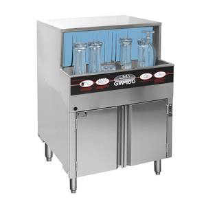 CMA Dishmachines GW-100 Undercounter Low Temp Carousel Glasswasher